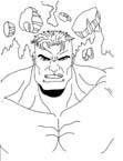 Coloriage Hulk 13