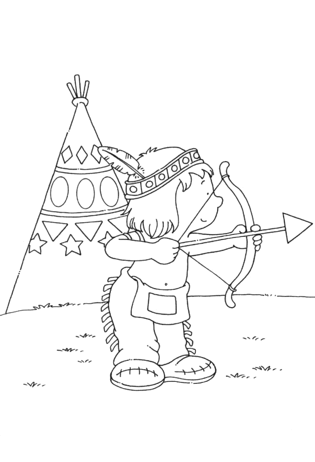 Coloriage 34 Indien