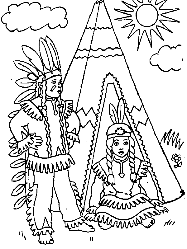 Coloriage 41 Indien