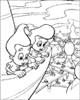 Coloriage Jimmy neutron 4