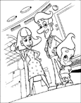 Coloriage Jimmy neutron 6