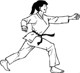 Coloriage Judo 15
