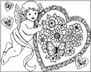 Coloriage L-amour 5