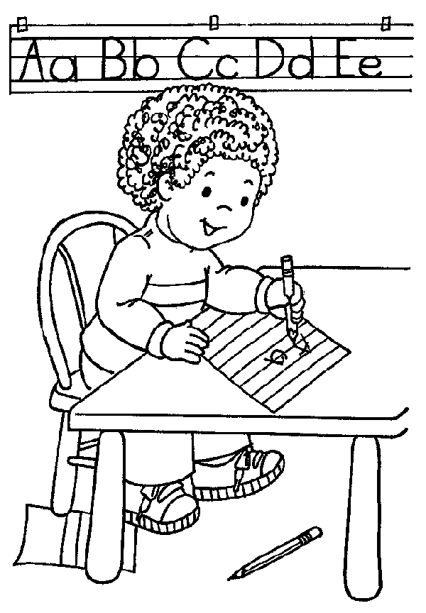 Coloriage 36 L-ecole