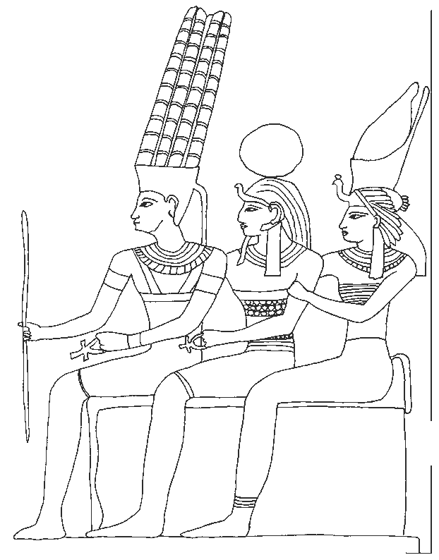 Coloriage 10 L-egypte