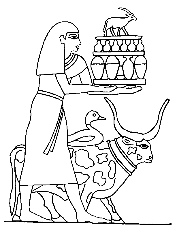 Coloriage 16 L-egypte