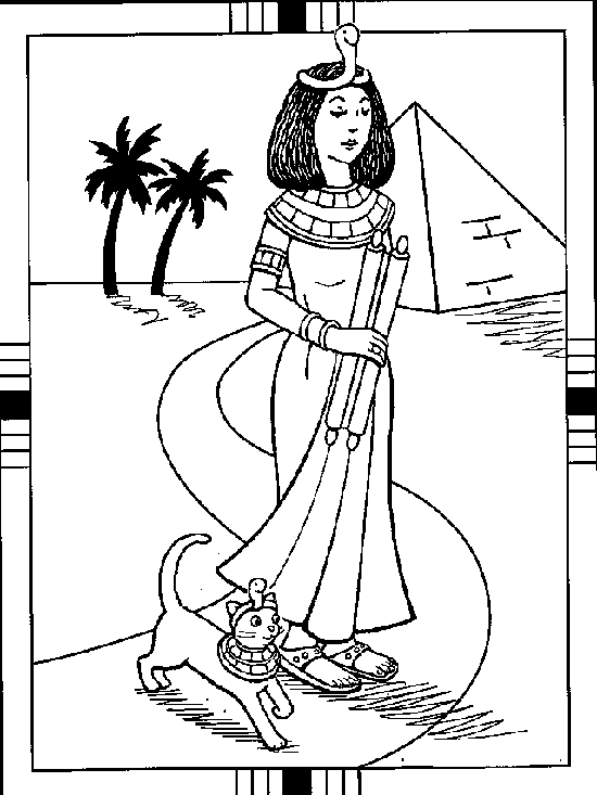 Coloriage 3 L-egypte