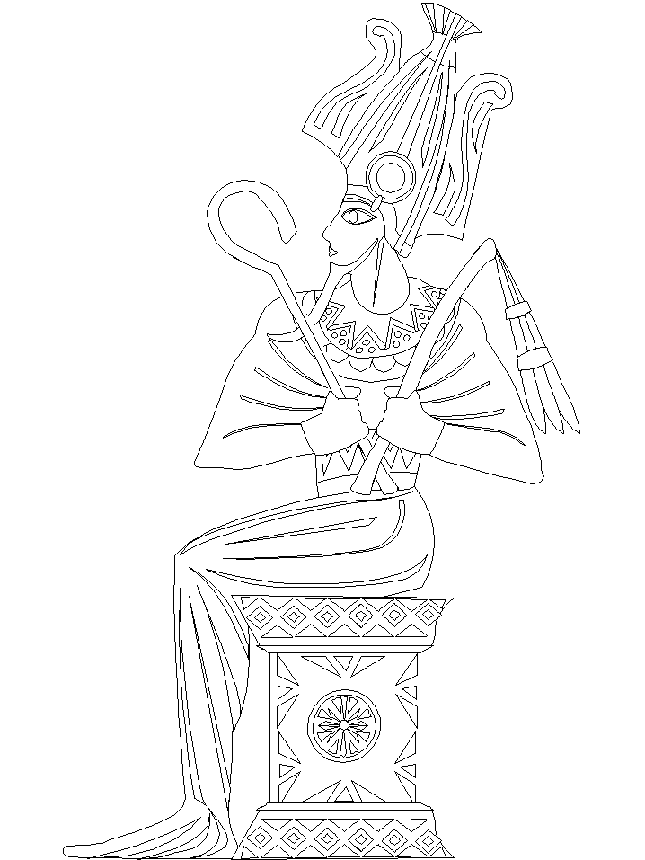 Coloriage 35 L-egypte