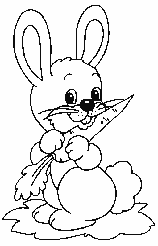 Coloriage 12 Lapins
