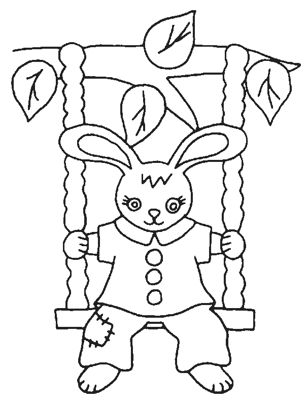 Coloriage 33 Lapins