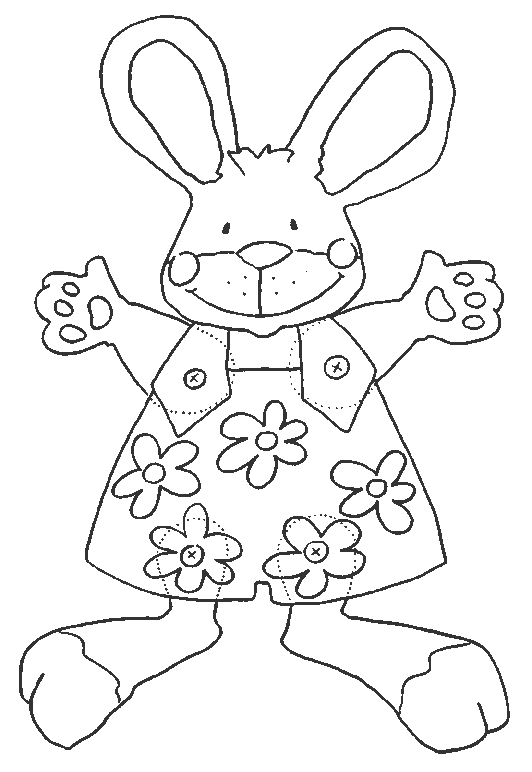 Coloriage 34 Lapins