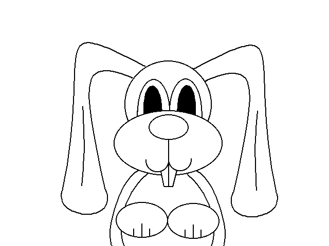 Coloriage 61 Lapins