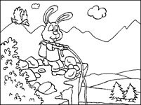 Coloriage Lapins 63