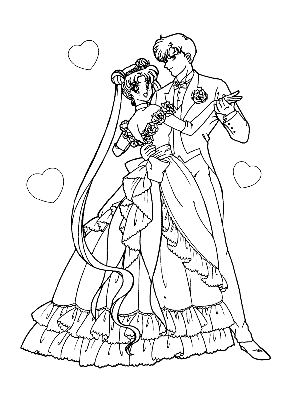 Coloriage 26 Le mariage