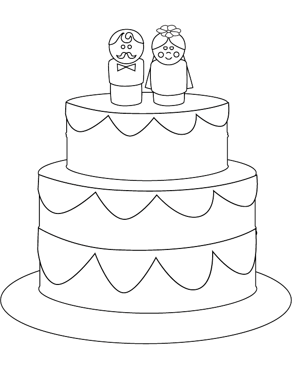 Coloriage 27 Le mariage