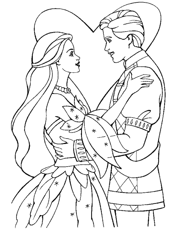 Coloriage 9 Le mariage