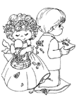 Coloriage Le mariage 21