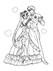 Coloriage Le mariage 26