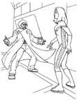 Coloriage Les 4 fantastiques 16