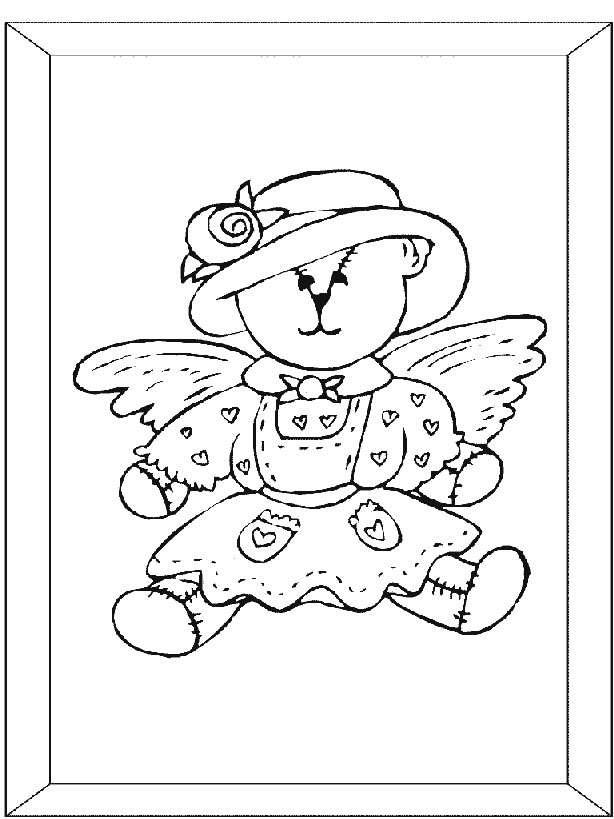 Coloriage 29 Les anges de noel