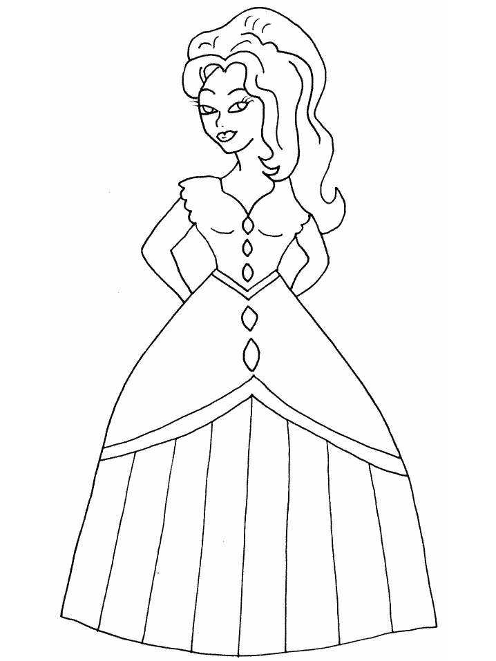 Coloriage 3 Les filles