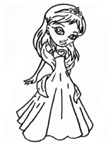 Coloriage Les filles 33