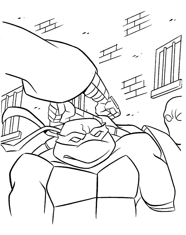 Coloriage 34 Les tortues ninja