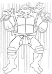 Coloriage Les tortues ninja 18