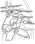 Coloriage Les tortues ninja 22