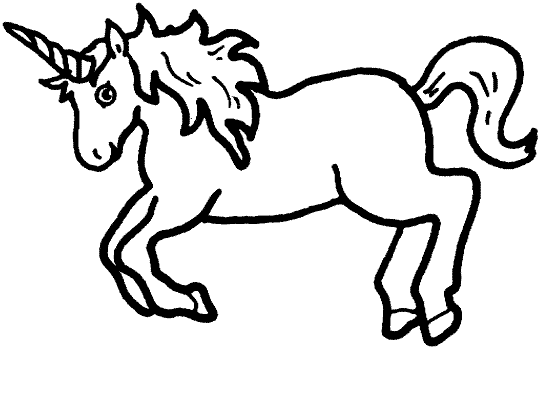 Coloriage 23 Licorne