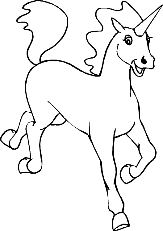 Coloriage 24 Licorne