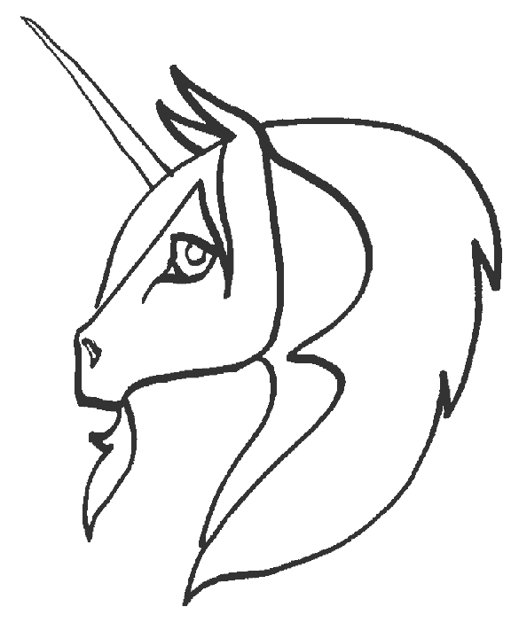 Coloriage 31 Licorne