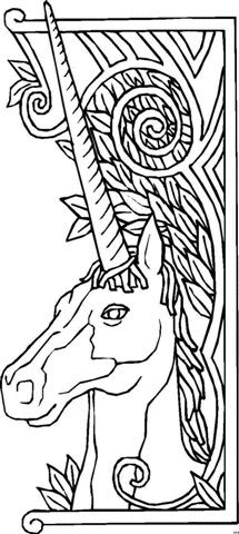 Coloriage 52 Licorne