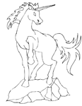 Coloriage Licorne 38