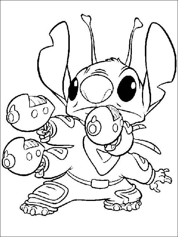 Coloriage 2 Lilostitch