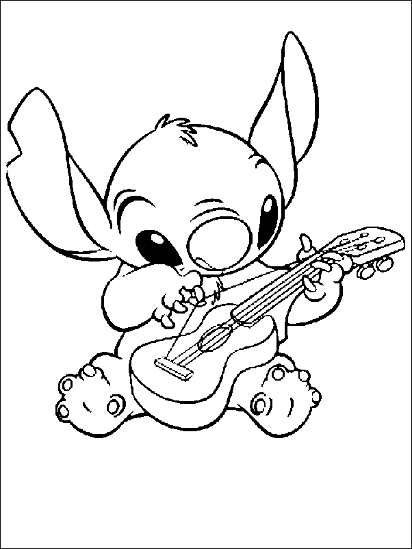 Coloriage 9 Lilostitch