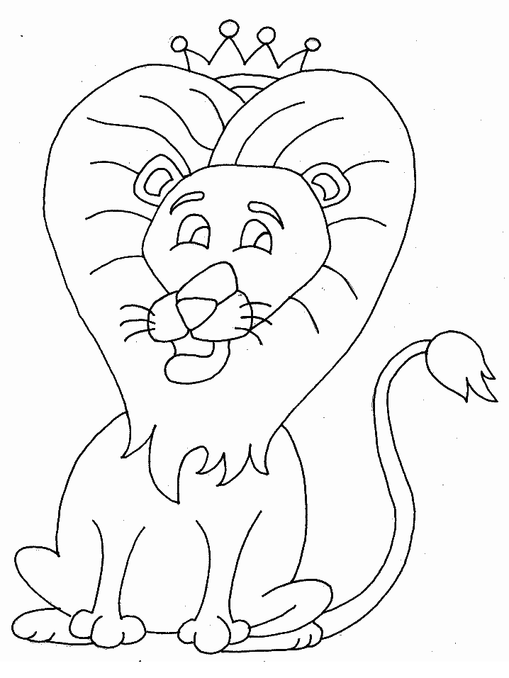 Coloriage 22 Lions