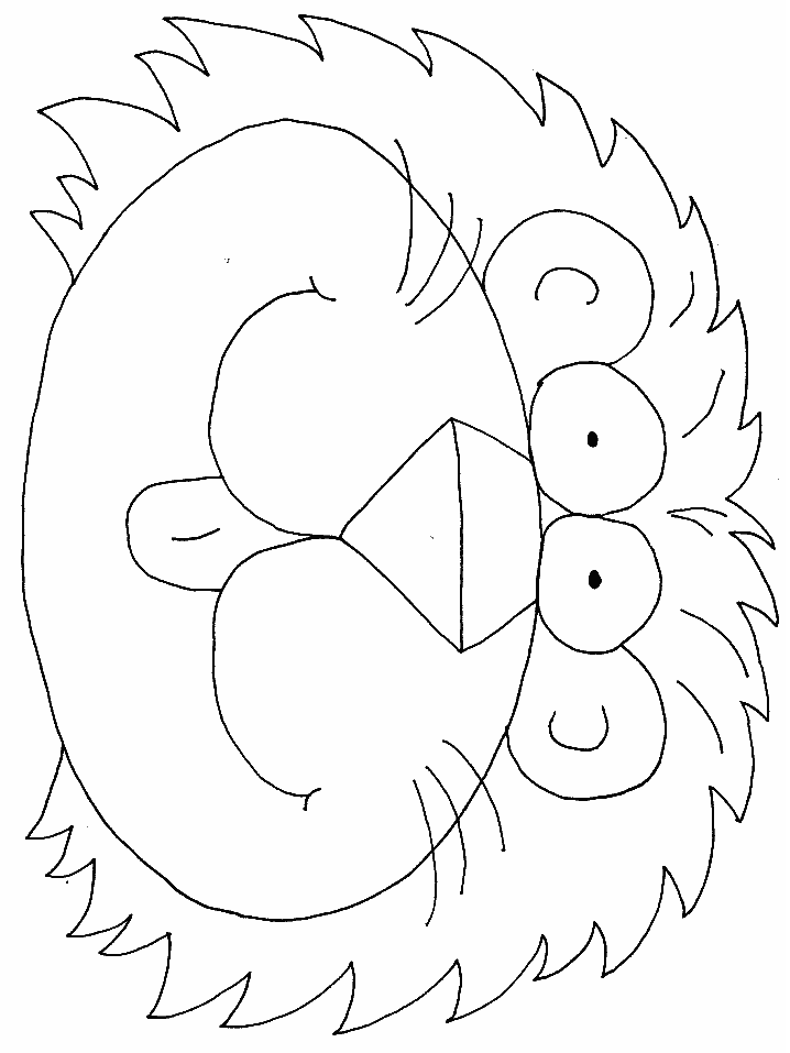 Coloriage 23 Lions