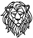 Coloriage Lions 13