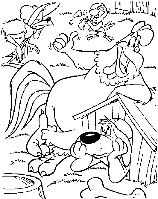 Coloriage 14 Looney-tunes