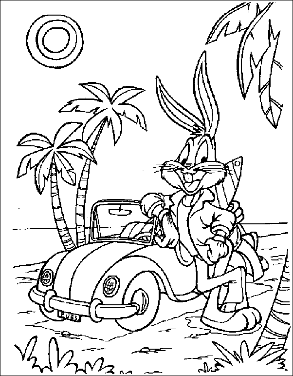 Coloriage 9 Looney-tunes