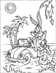 Coloriage Looney-tunes 9