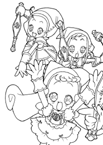 Coloriage Magical doremi 4