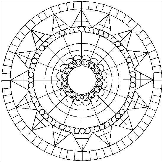 Coloriage 1 Mandala