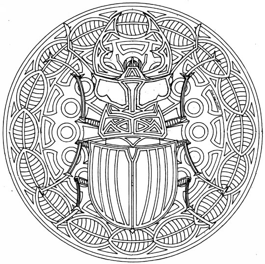 Coloriage 41 Mandala