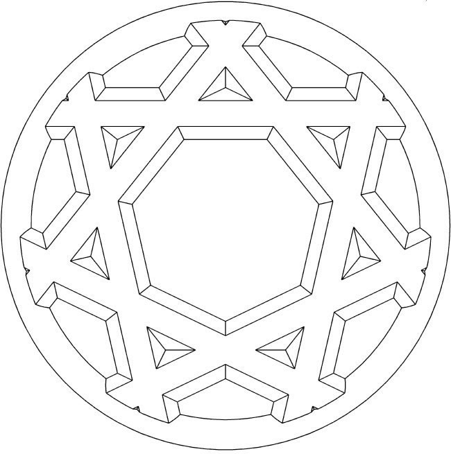 Coloriage 44 Mandala