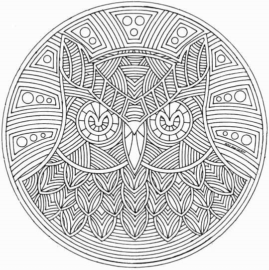 Coloriage 60 Mandala