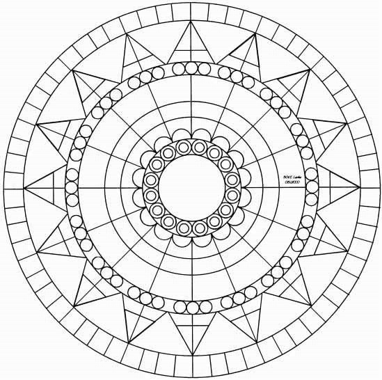 Coloriage 63 Mandala