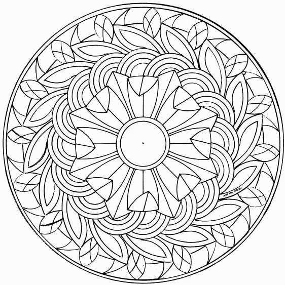 Coloriage 66 Mandala