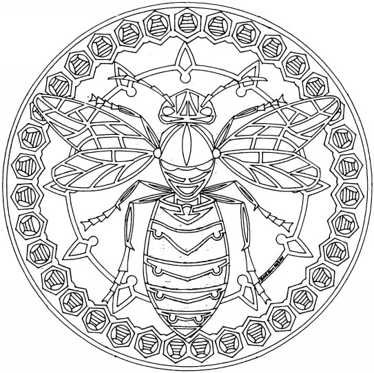 Coloriage 71 Mandala